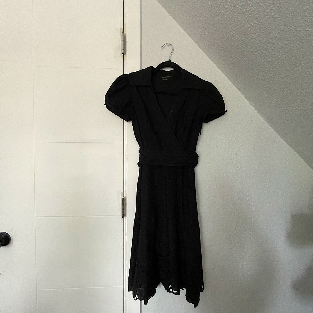 Black BCBGMAXAZRIA dress